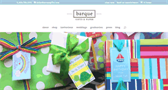 Desktop Screenshot of barquegifts.com